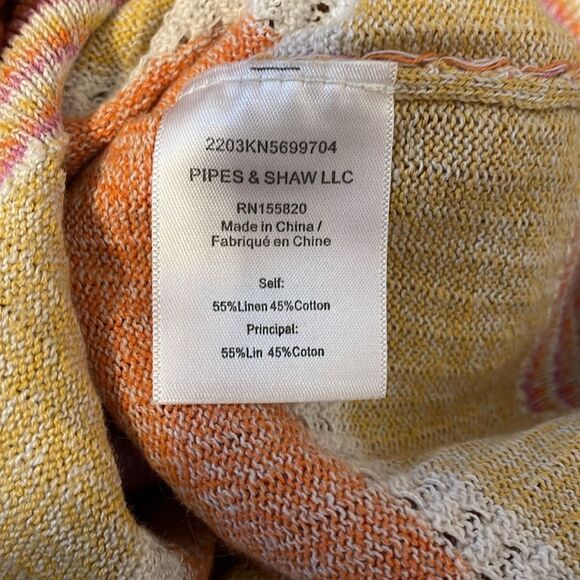 Veronica Beard Raimi Color Block Pullover Sweater L - Picture 7 of 7